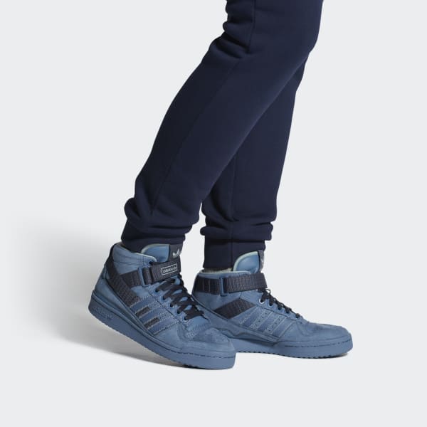 Niebieski Forum Mid Parley Shoes