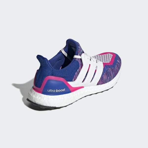 blue and pink ultra boost