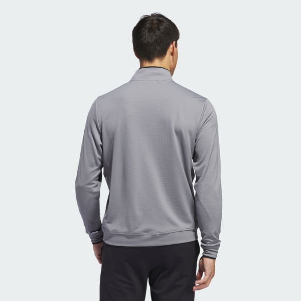 Grey Lightweight Half-Zip Top