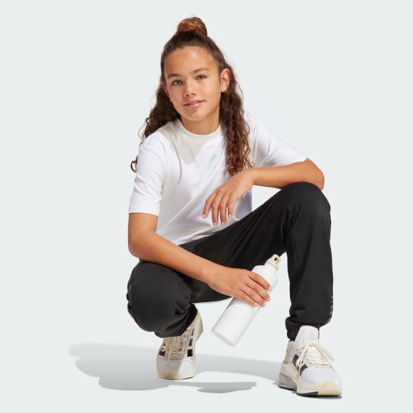 White ADIDAS DISNEY LILO & STITCH GRAPHICS TEE