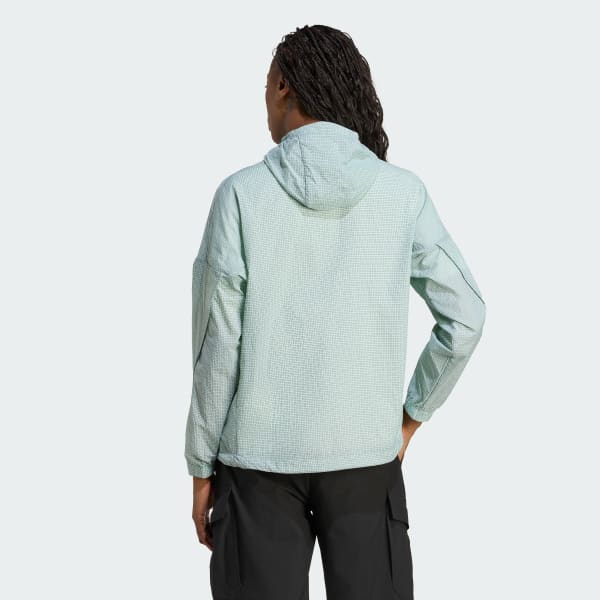 Turquoise Terrex Xploric Wind Anorak