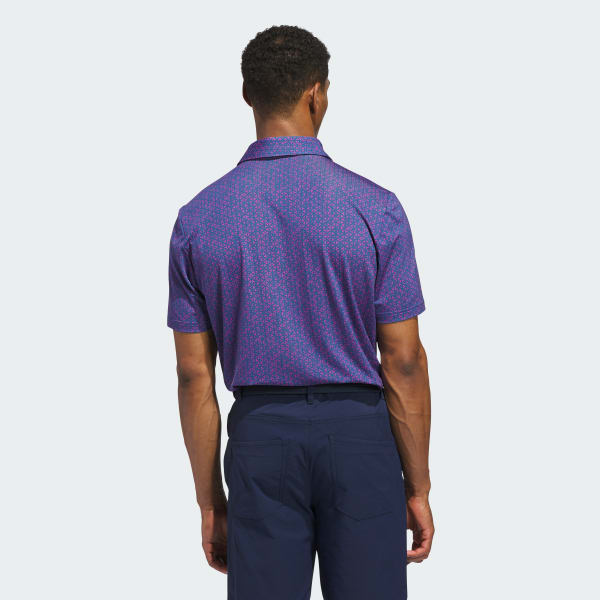 Azul PLAYERA POLO ESTAMPADA ULTIMATE365 MALLA TANGO CLIMACOOL