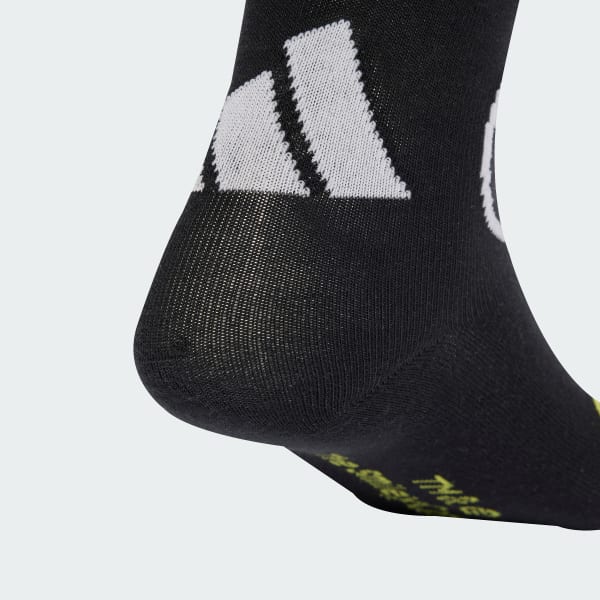 グレー adidas スマイリー 3足組 ソックス キッズ