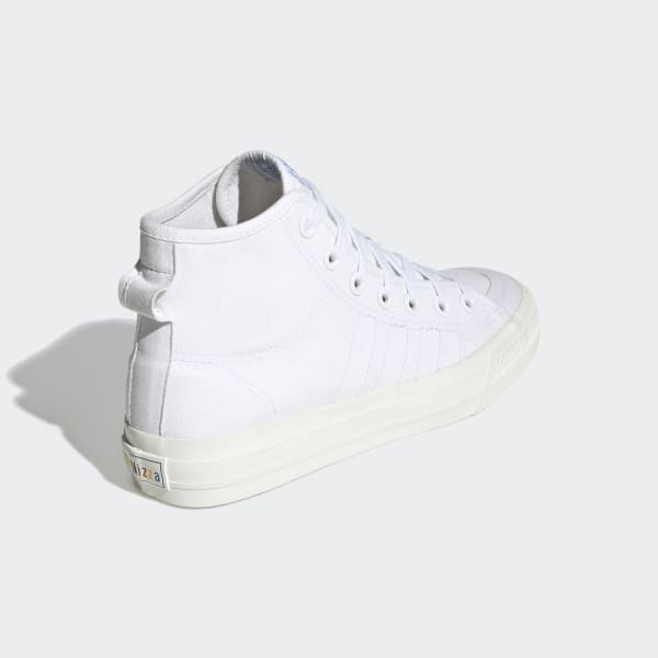 adidas Nizza Hi RF Shoes - White | GZ7540 | adidas US