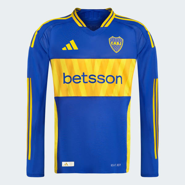 Camiseta Titular Authentic Boca Juniors 24 25 Manga larga