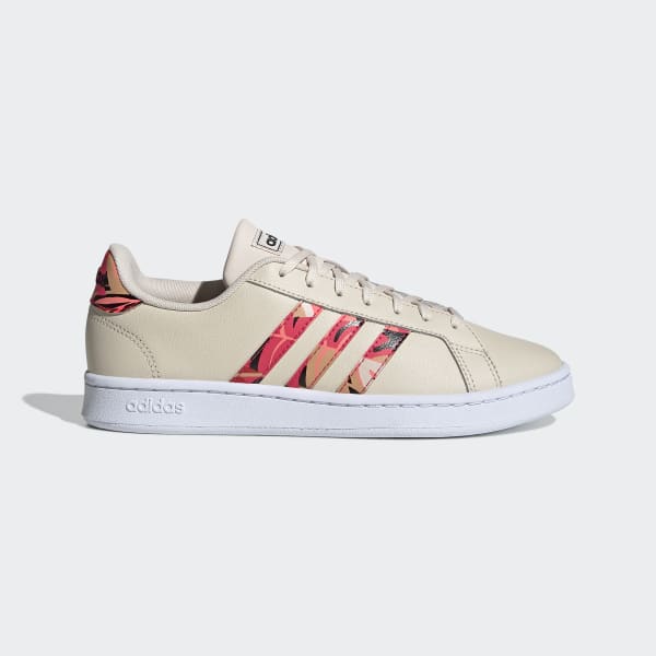 adidas Grand Court Shoes - Beige 