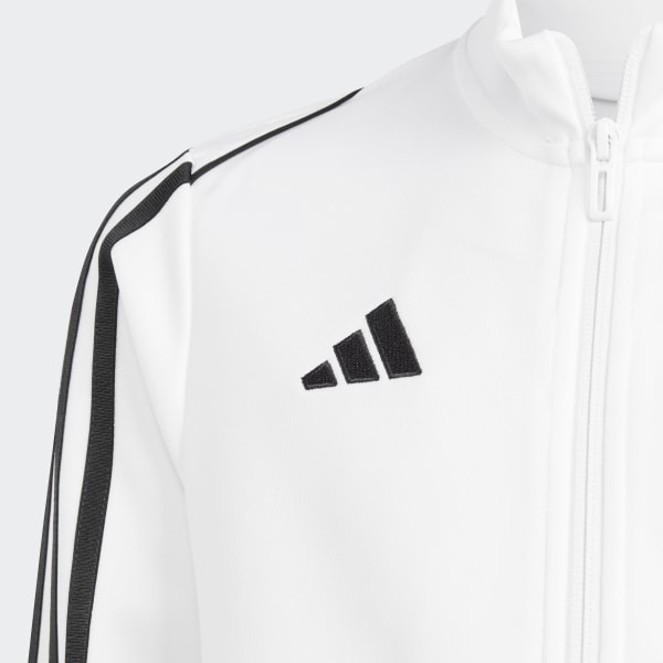 ⚽️ adidas Tiro 23 League Training Jacket - White, Kids' Soccer