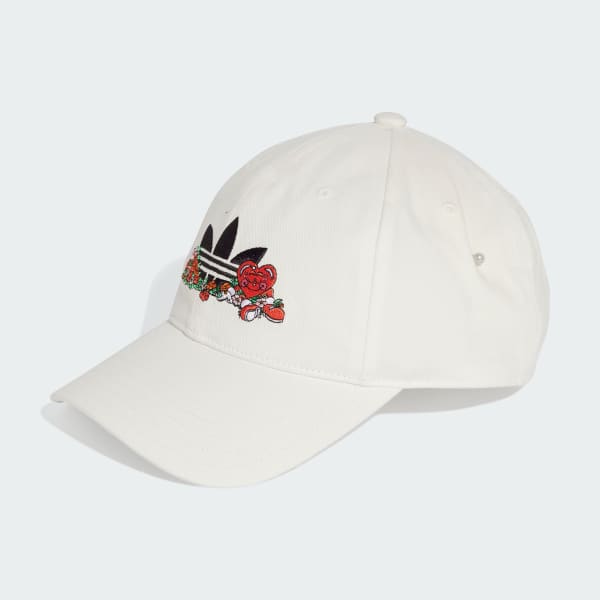 White adidas Originals Dad Cap