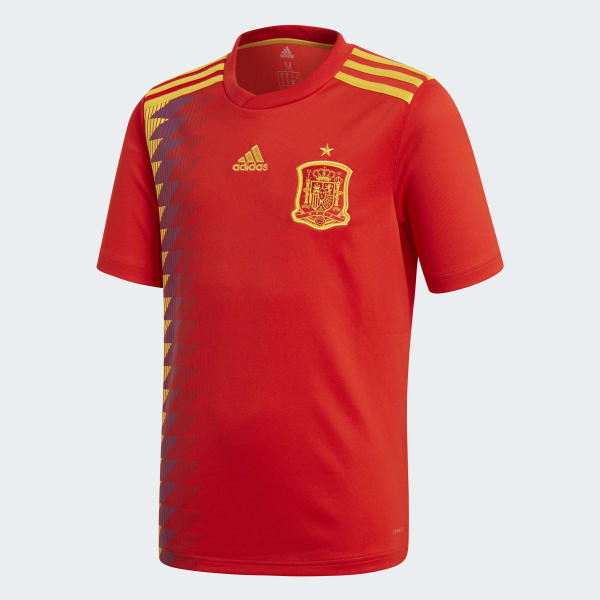 Dejar abajo Semicírculo Juntar Réplica Camiseta Selección de España Local - Rojo adidas | adidas Peru