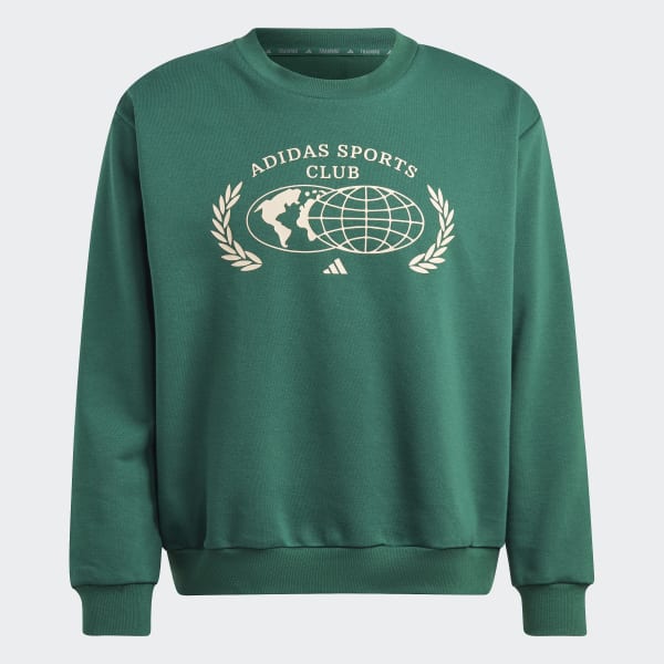 Zielony Sports Club Sweatshirt