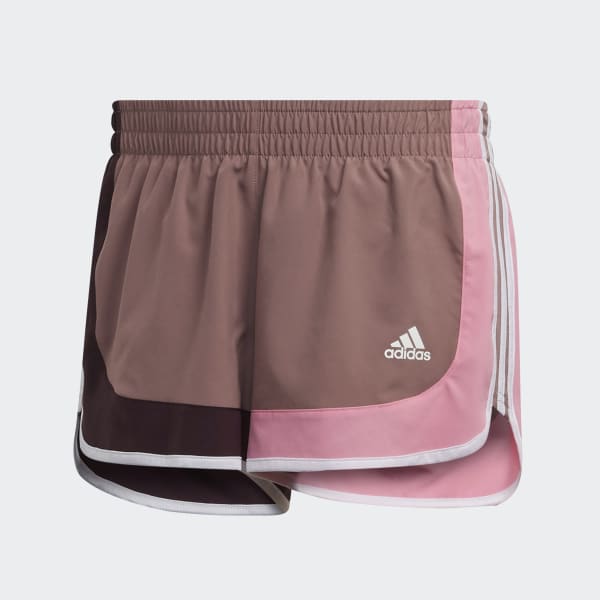 Paars Marathon 20 Colorblock Hardloopshort DI411