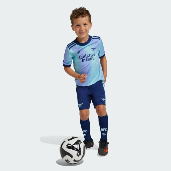 adidas Arsenal 24 25 Third Mini Kit Kids Blue adidas Deutschland