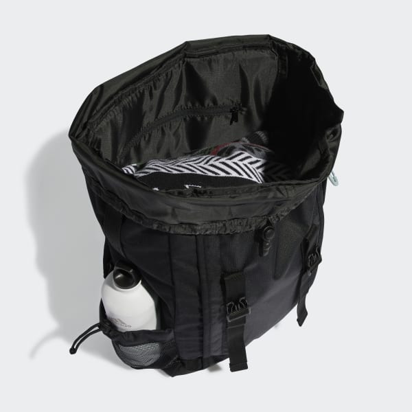 adidas City Xplorer Flap Backpack - Black | adidas UK