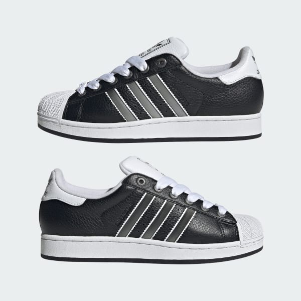 adidas Superstar II Shoes - Black | Free Shipping with adiClub