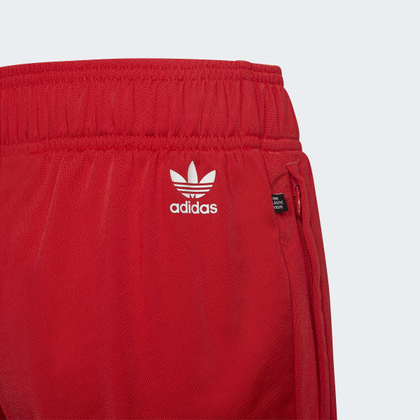 Czerwony Adicolor Track Pants