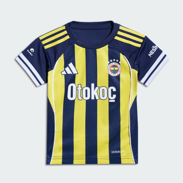 Yellow Fenerbahçe 25/26 Home Jersey Baby