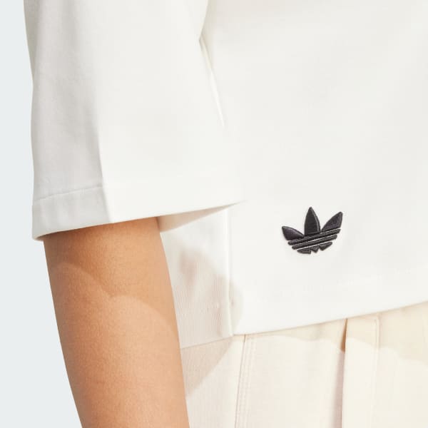 adidas originals Adicolor Neuclassics T-shirt−アイボリー adidas Men's Lifestyle Adicolor Neuclassics Tee - White