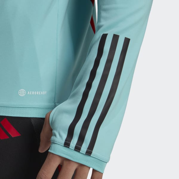 Turquoise Colombia Tiro 23 Training Voetbalshirt SU649