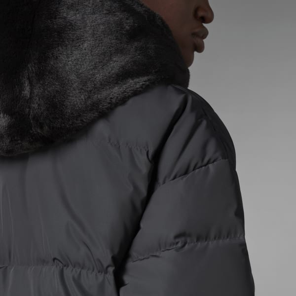 Black 패션 셰이프 다운 재킷