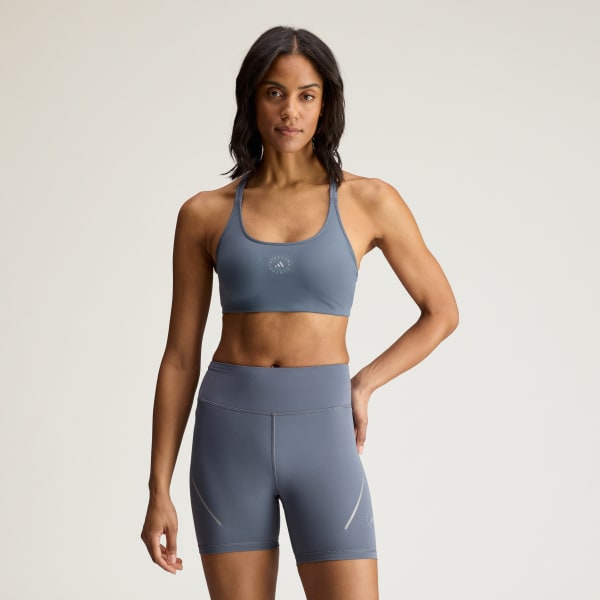 Black adidas by Stella McCartney Running Mini Crop Top