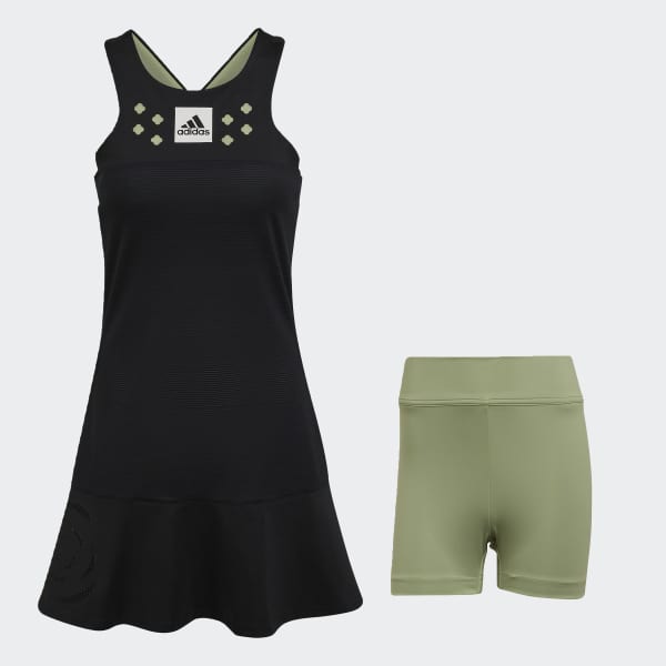 Black Paris Tennis Y-Dress HY652