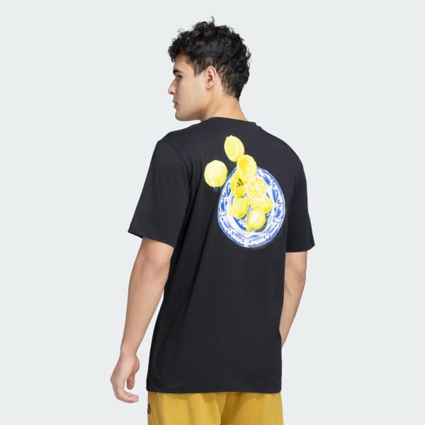 Black adidas Lemon Graphic Tee