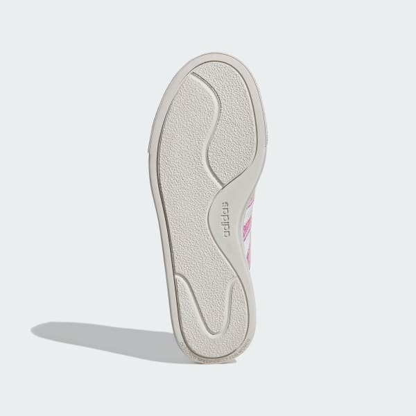 Beyaz Court Platform Ayakkabı