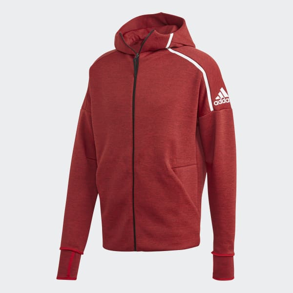casaco adidas vermelho