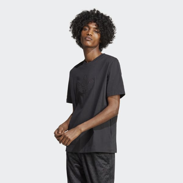 Black Graphics Monogram T-Shirt