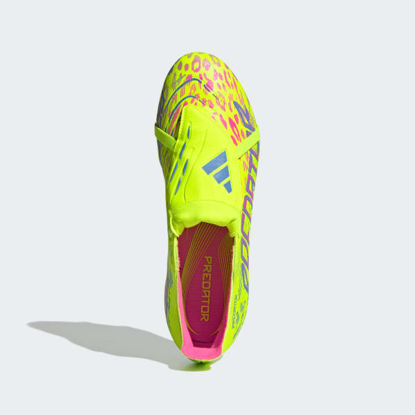 Verde Zapatos de Fútbol Predator League Lengüeta Plegable Terreno Firme/ Multiterreno