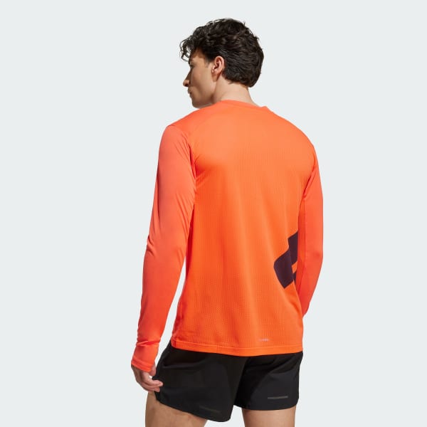 Orange Terrex Xperior Climacool+ Long Sleeve Tee