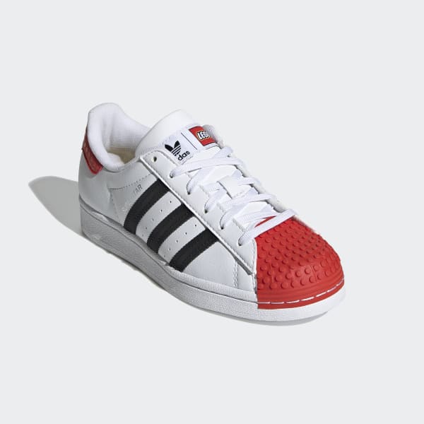 Adidas superstar red brick shop