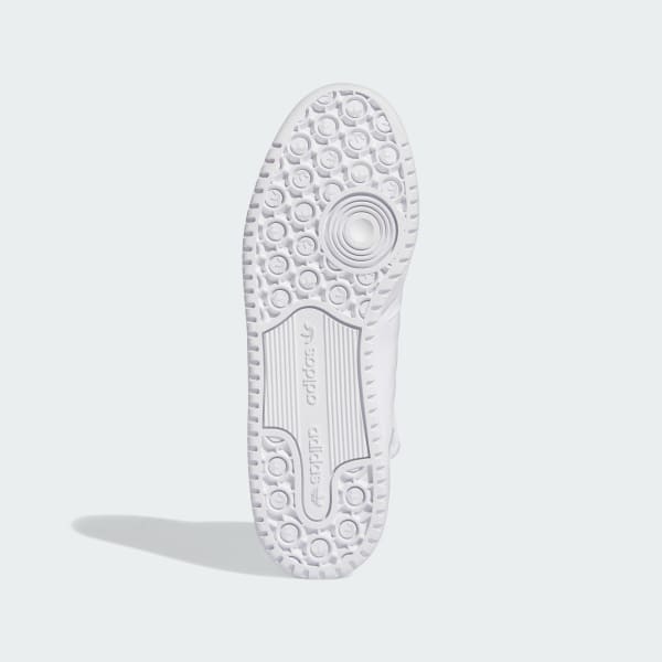 White Forum Mid Shoes