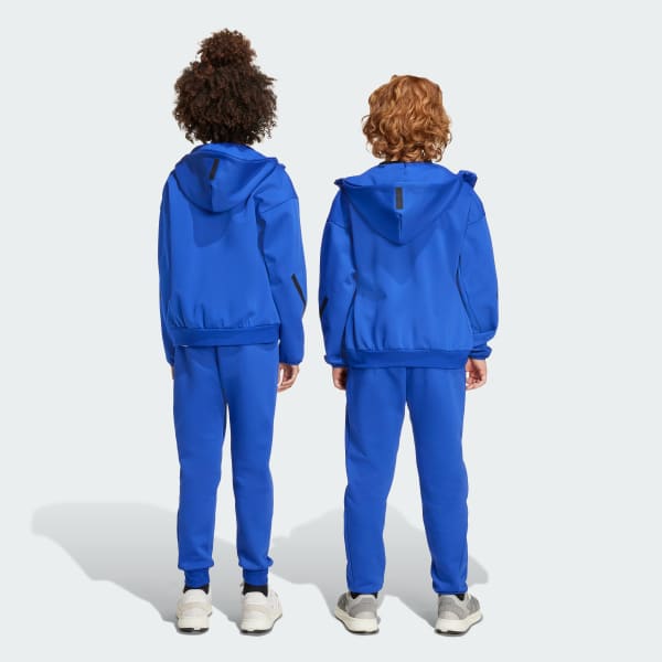 adidas Z.N.E. Tapered-Leg Pants - Blue | Free Shipping with