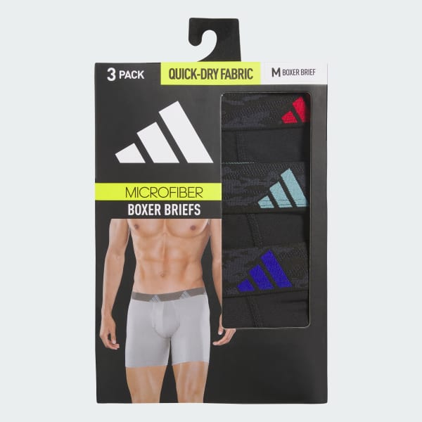 Adidas relaxed performance boxer briefs 3 pack 2025
