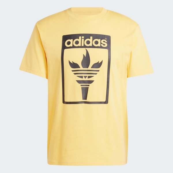 Yellow Trefoil Torch Tee