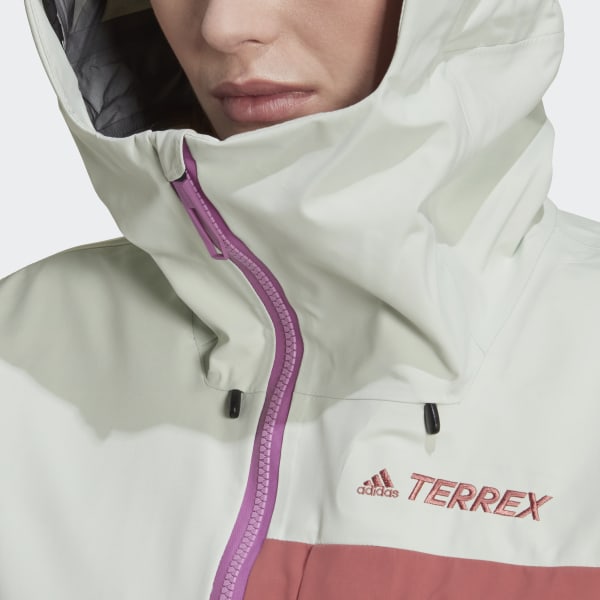 Red TERREX MYSHELTER 3 LAYER GORE TEX SNOW JACKET