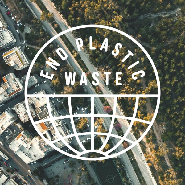 Made in part with recycled materials