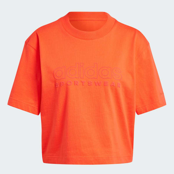 Orange ALL SZN Graphic Loose Tee