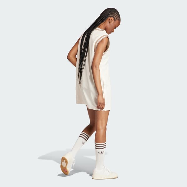 Beige Neutral Court Adibreak Dress