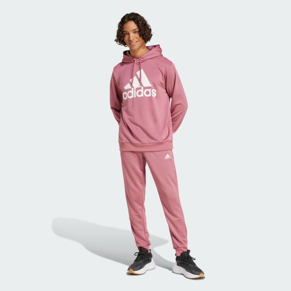 Rosa Agasalho Capuz Moletinho Sportswear
