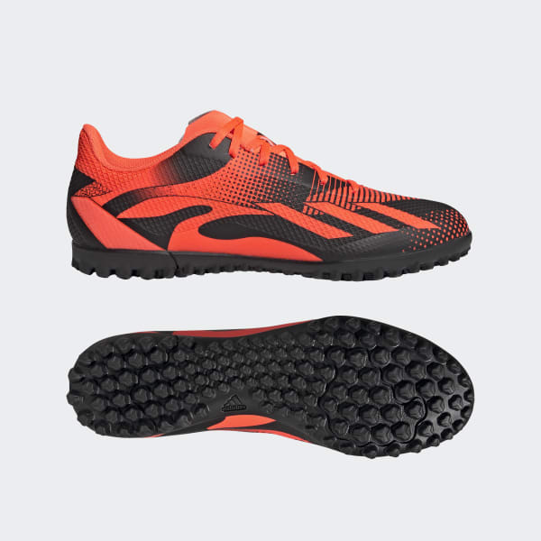 Naranja Botines X Speedportal Messi.4 Pasto Sintético