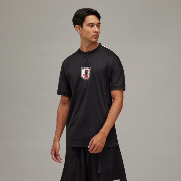 adidas Y-3 JFA Pre-Match Jersey - Black | Free Shipping with