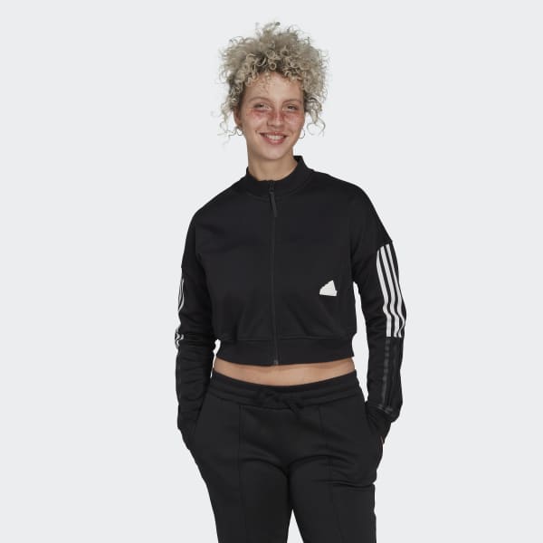 Adidas crop jacket new arrivals