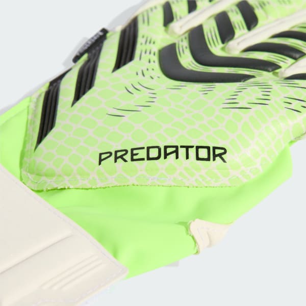 groen Predator Match Fingersave Goalkeeper Gloves Kids