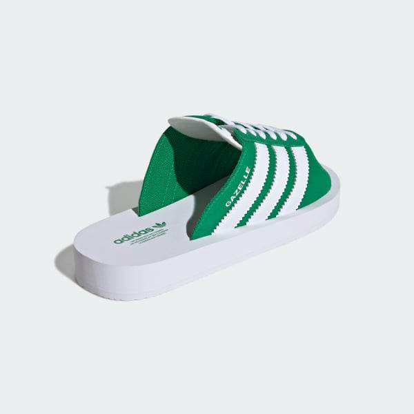 adidas Gazelle Beach Slides - Green | adidas Philippines