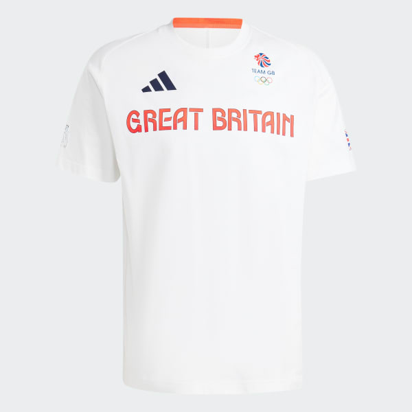 Branco T-shirt Z.N.E. Team GB
