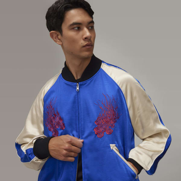 adidas Y-3 JFA Souvenir Jacket - Blue | Free Shipping with