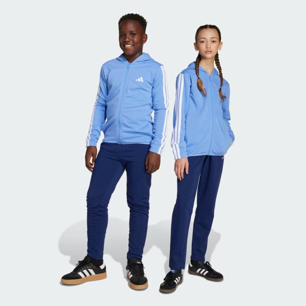 Blau Essentials Kids Trainingsanzug
