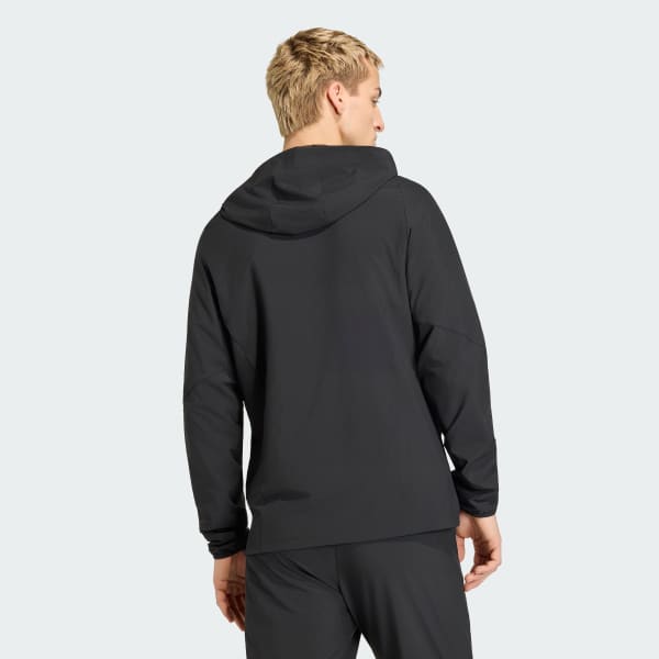 Noir Coupe-vent zippé Allemagne Tiro Travel